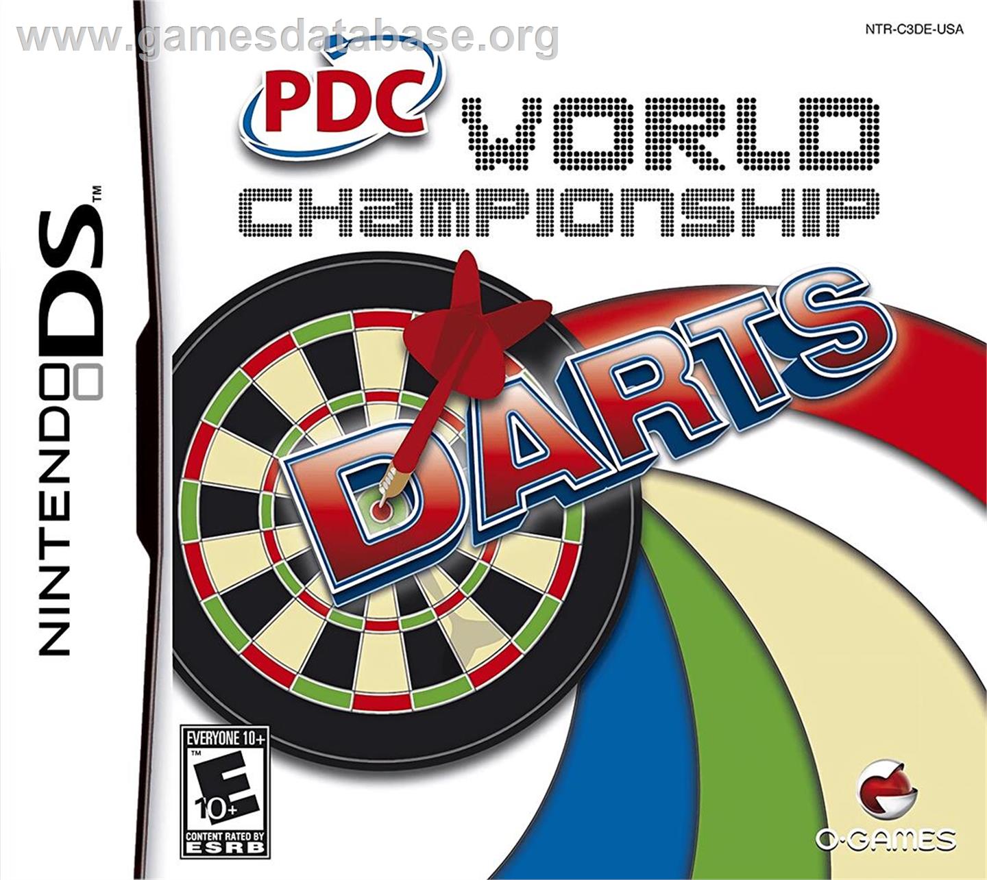 Pdc World Championship Darts 2009 - Nintendo DS - Artwork - Box