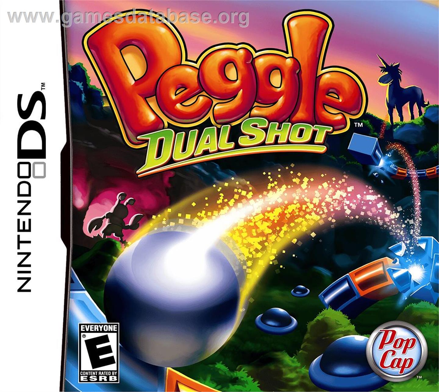 Peggle - Dual Shot - Nintendo DS - Artwork - Box