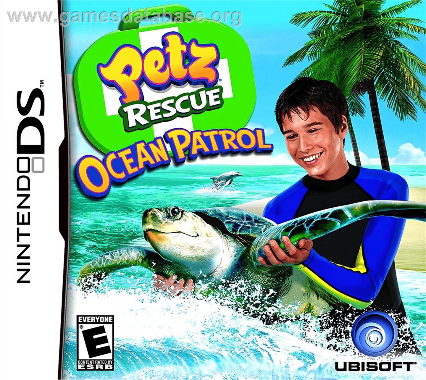 Petz Rescue - Ocean Patrol - Nintendo DS - Artwork - Box