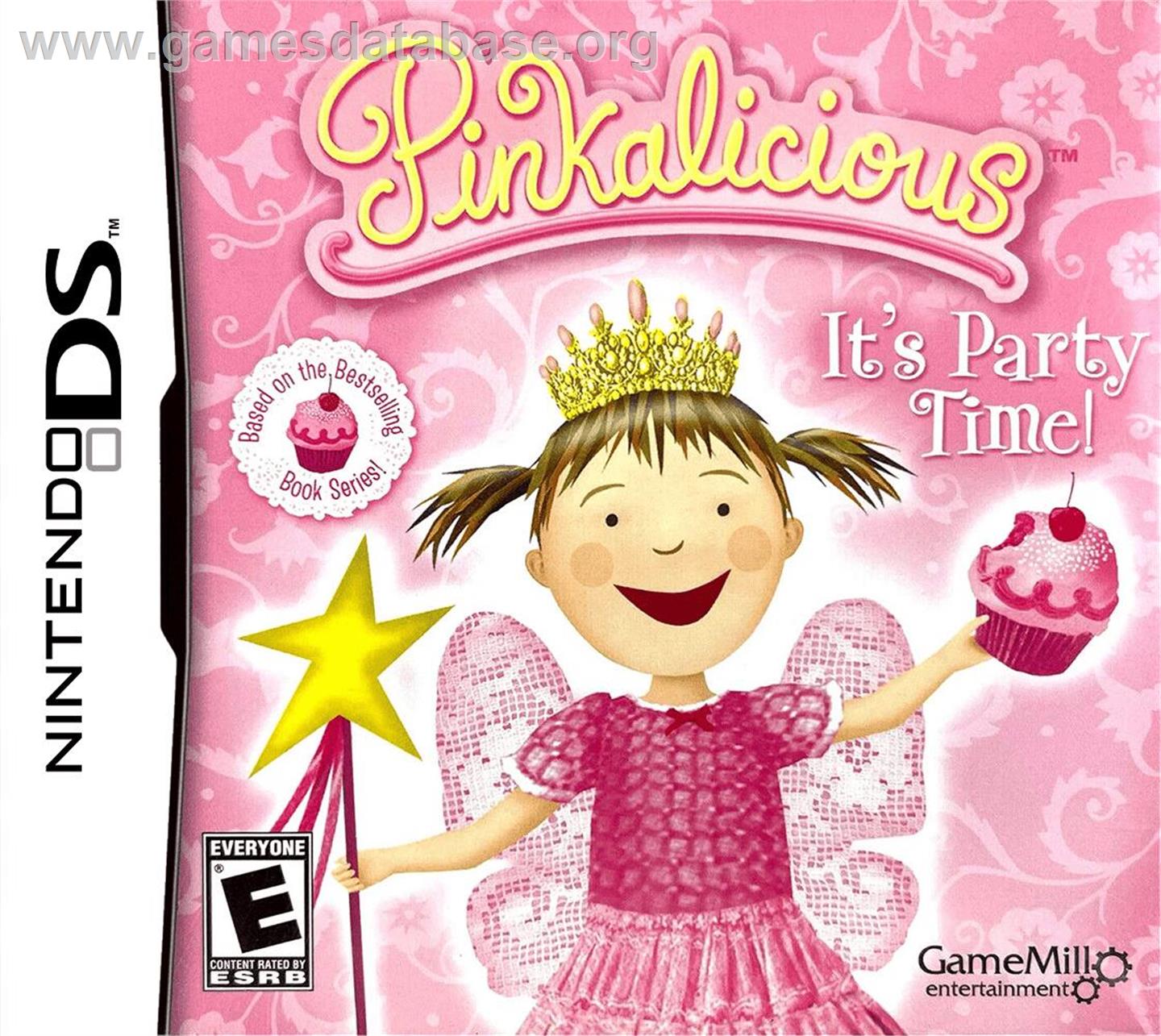 Pinkalicious - It's Party Time! - Nintendo DS - Artwork - Box