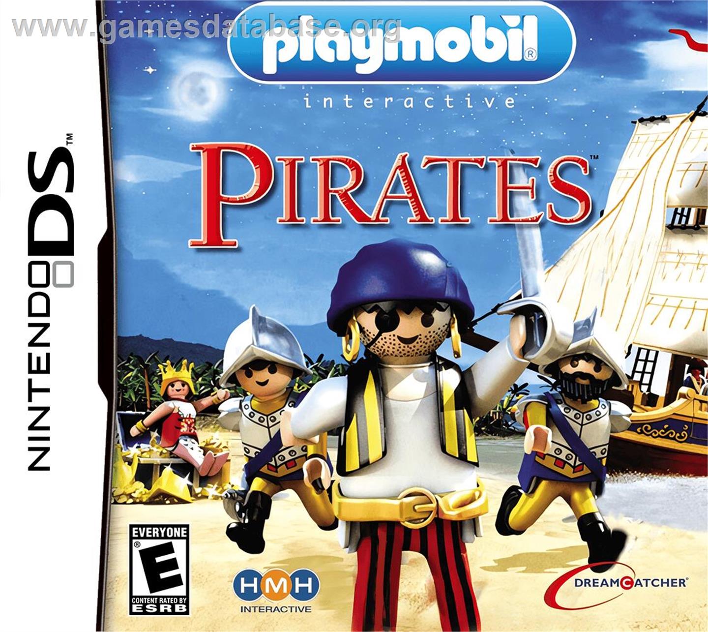 Playmobil - Pirates - Boarding! - Nintendo DS - Artwork - Box