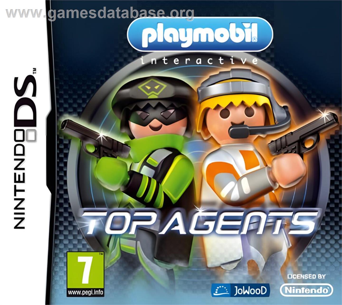 Playmobil - Top Agents - Nintendo DS - Artwork - Box