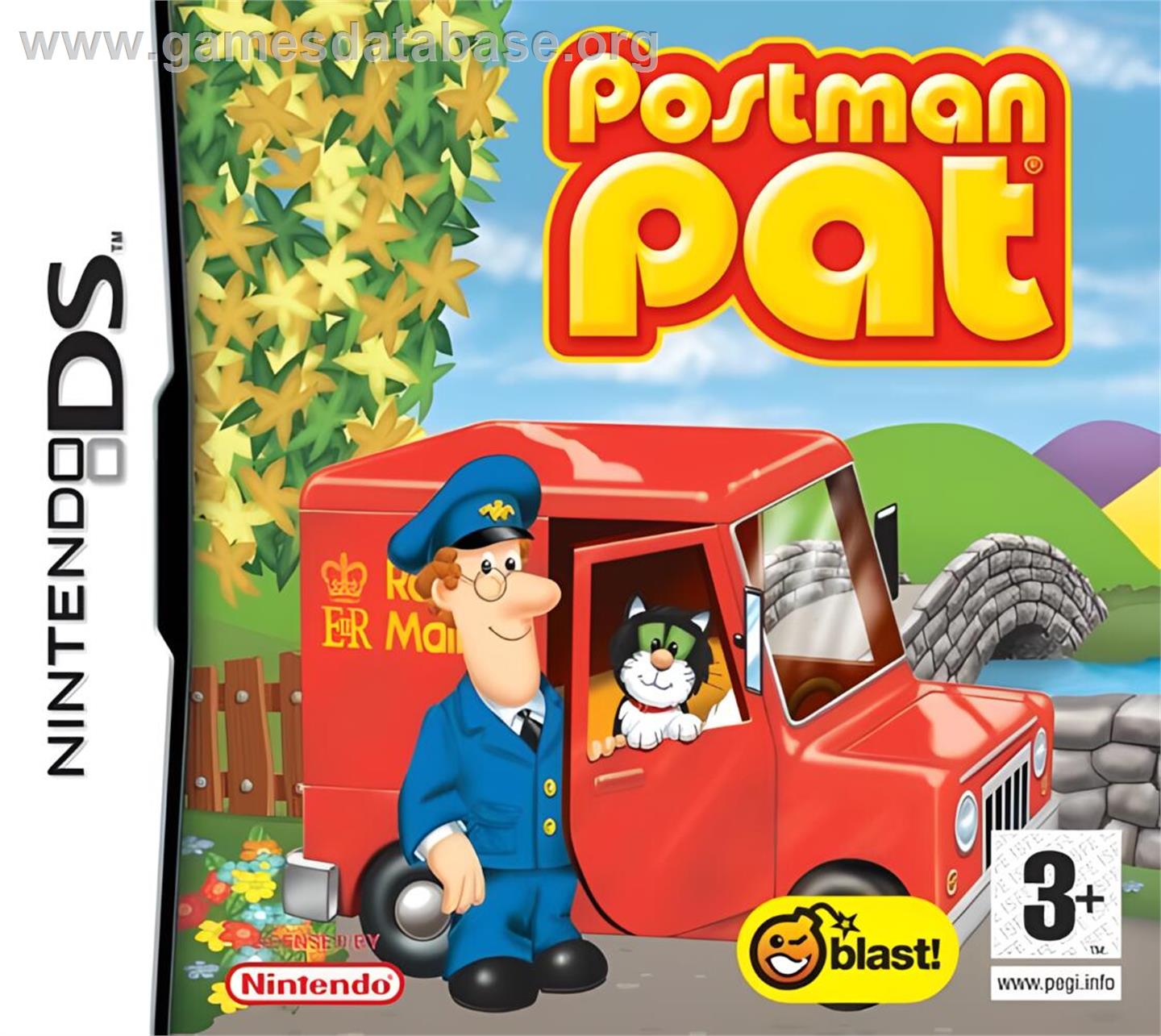 Postman Pat - Nintendo DS - Artwork - Box