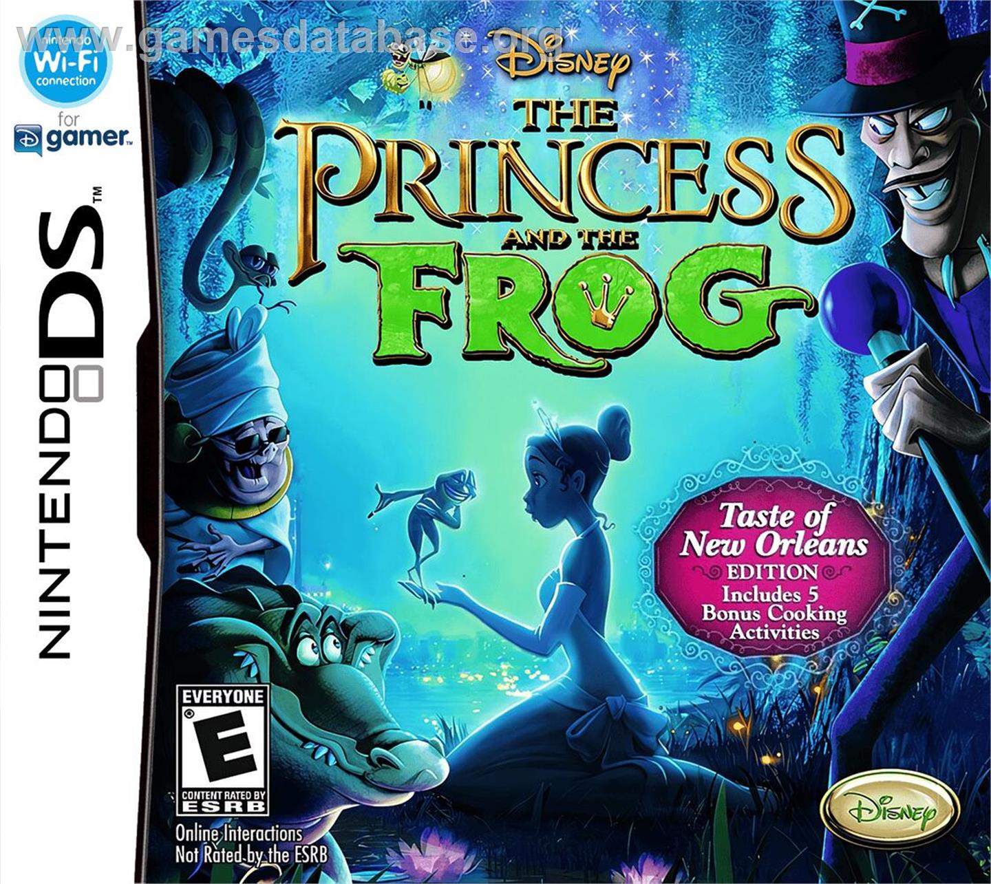 Princesse Et La Grenouille, La - Nintendo DS - Artwork - Box
