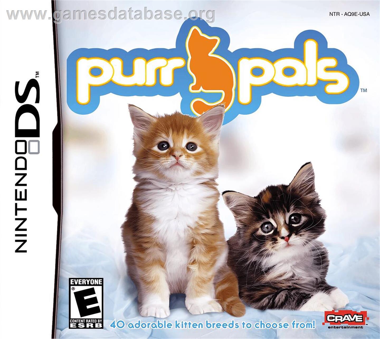 Purr Pals - Nintendo DS - Artwork - Box