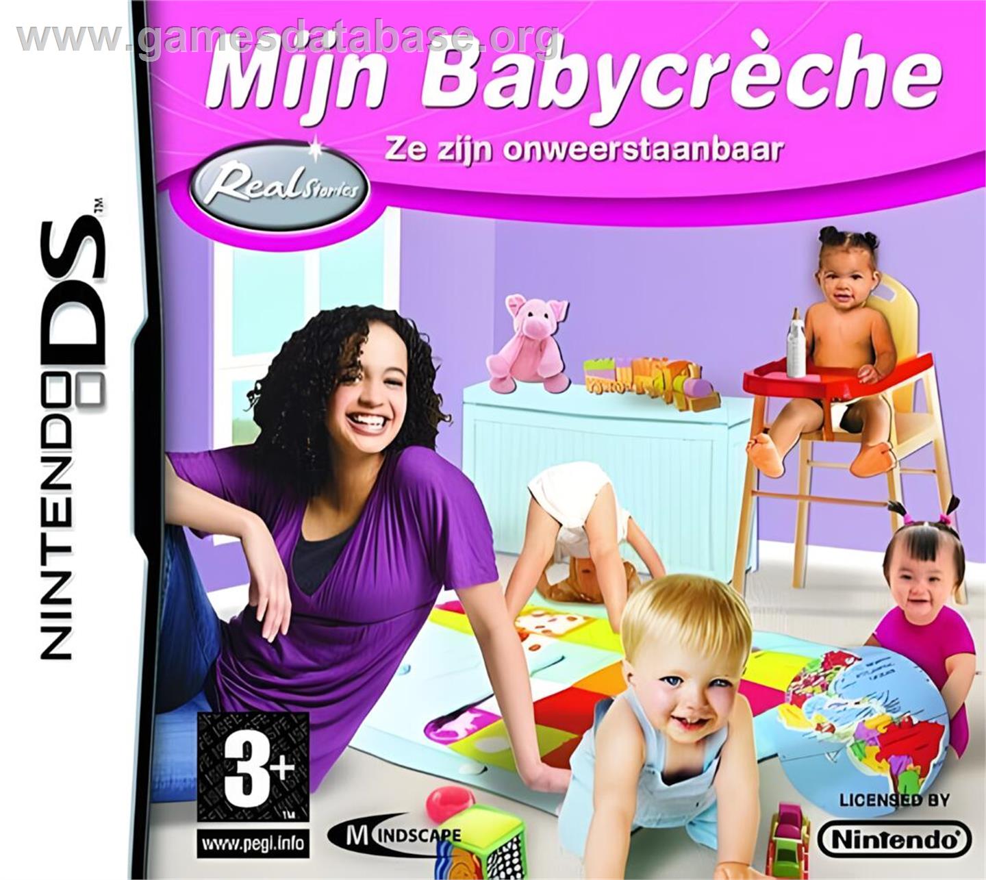 Real Stories - My Baby World - Nintendo DS - Artwork - Box