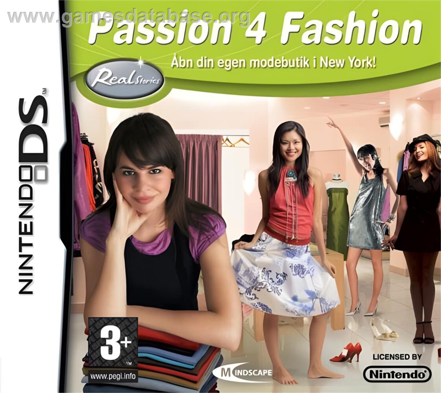 Real Stories - Passion 4 Fashion - Nintendo DS - Artwork - Box