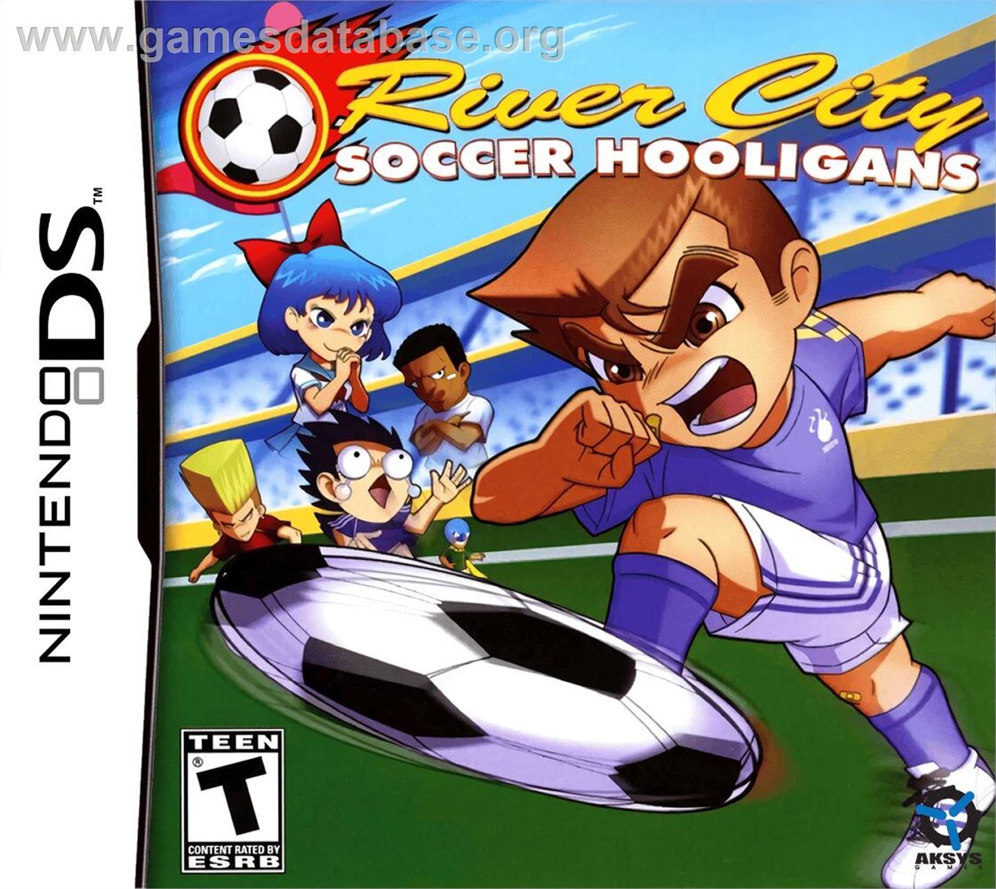 River City - Soccer Hooligans - Nintendo DS - Artwork - Box