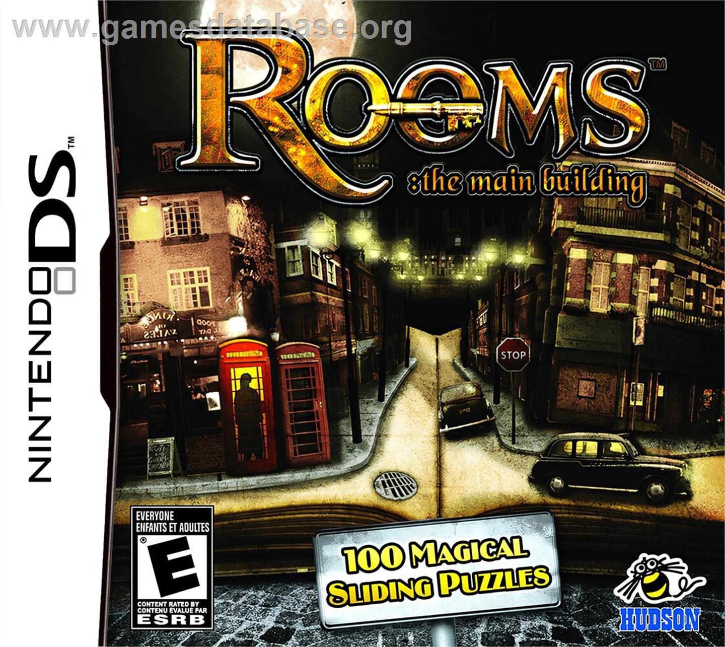 Rooms - The Main Building - Nintendo DS - Artwork - Box