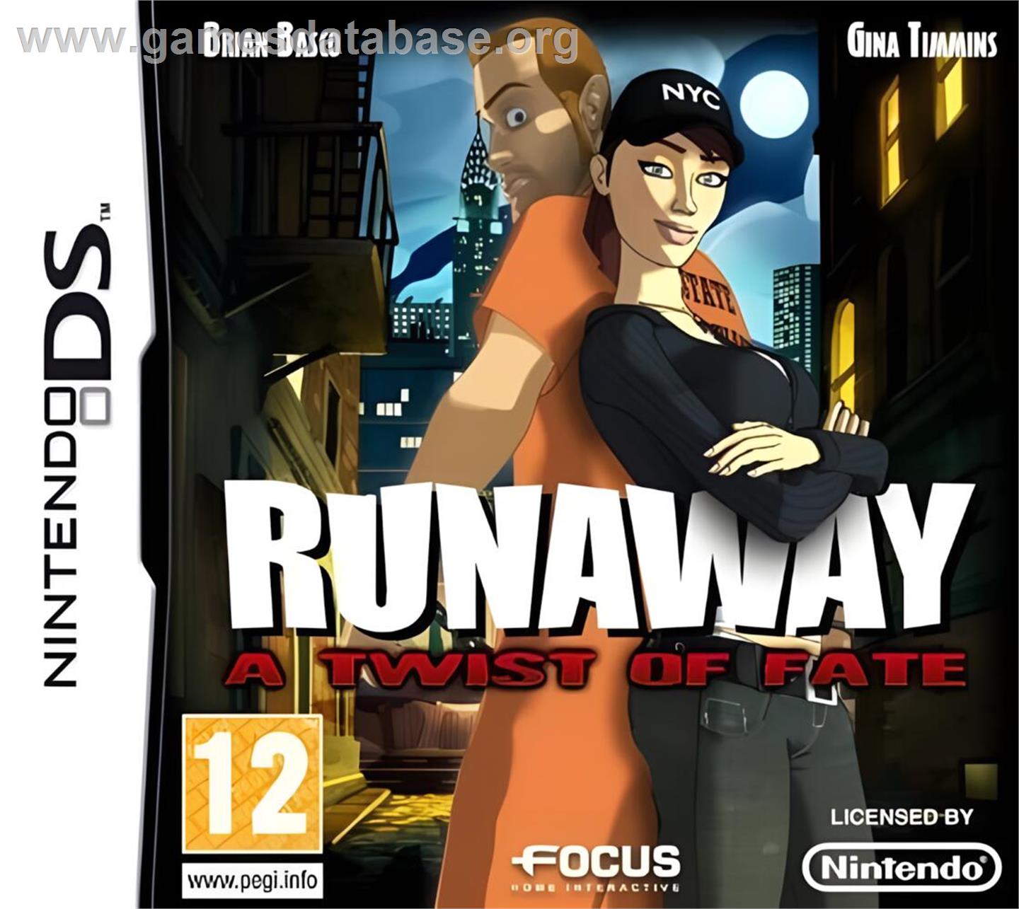 Runaway - A Twist Of Fate - Nintendo DS - Artwork - Box