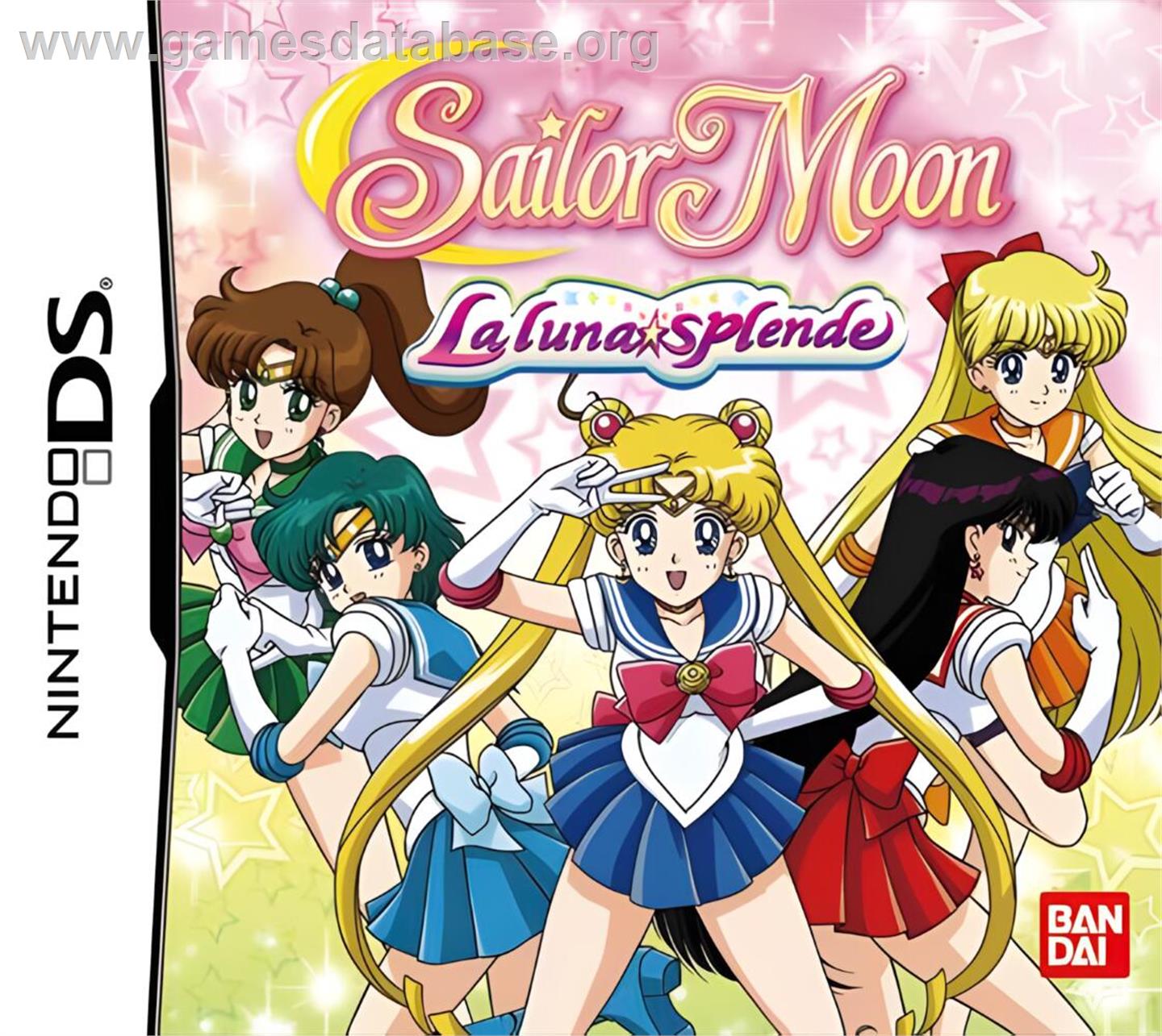 Sailor Moon - La Luna Splende - Nintendo DS - Artwork - Box