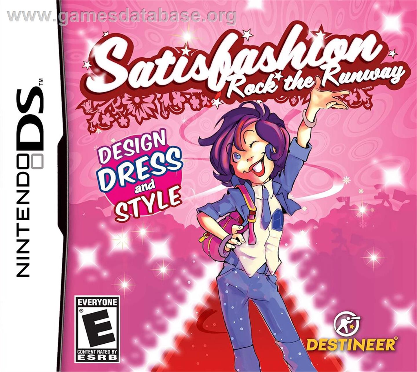 Satisfashion - Rock The Runaway - Nintendo DS - Artwork - Box