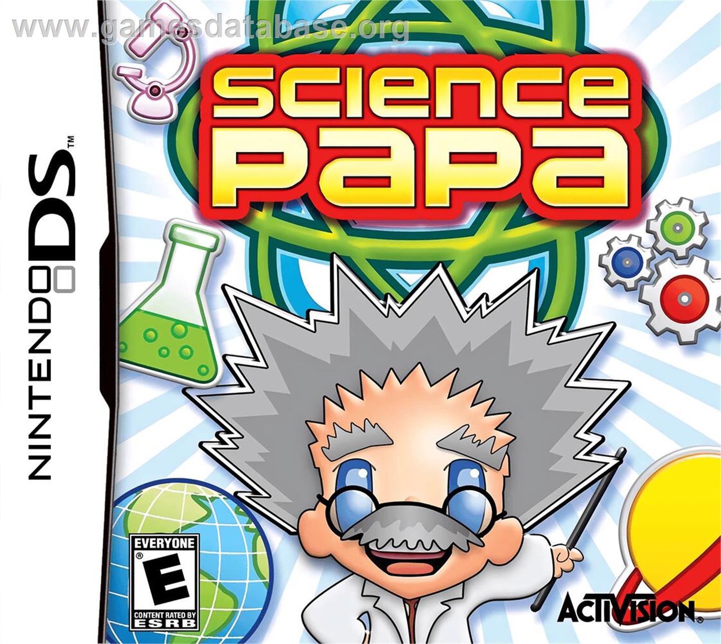 Science Papa - Nintendo DS - Artwork - Box