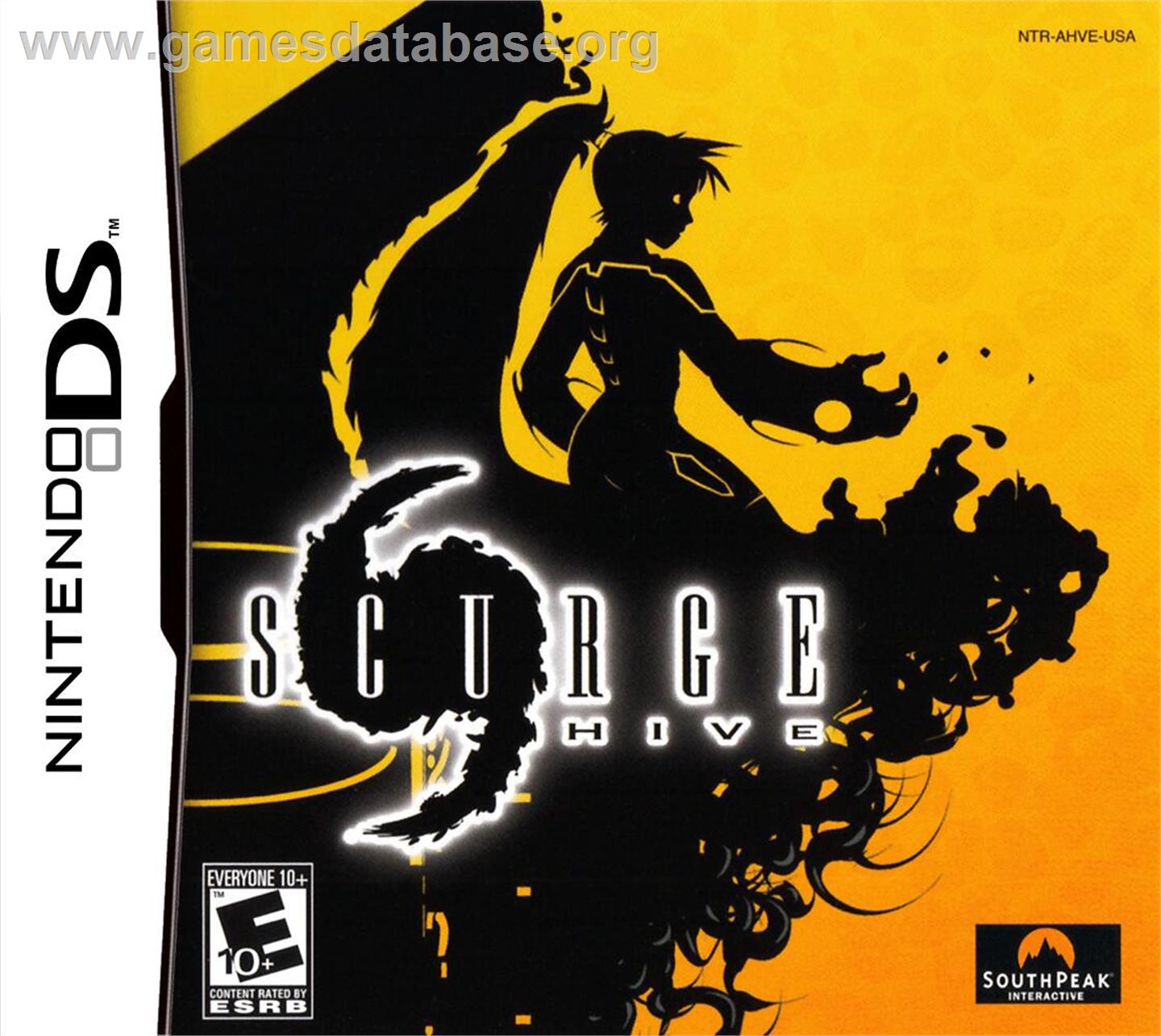 Scurge Hive - Nintendo DS - Artwork - Box