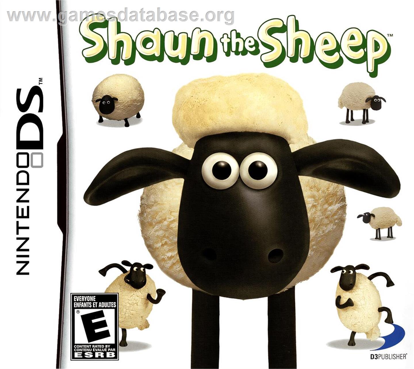 Shaun The Sheep - Nintendo DS - Artwork - Box
