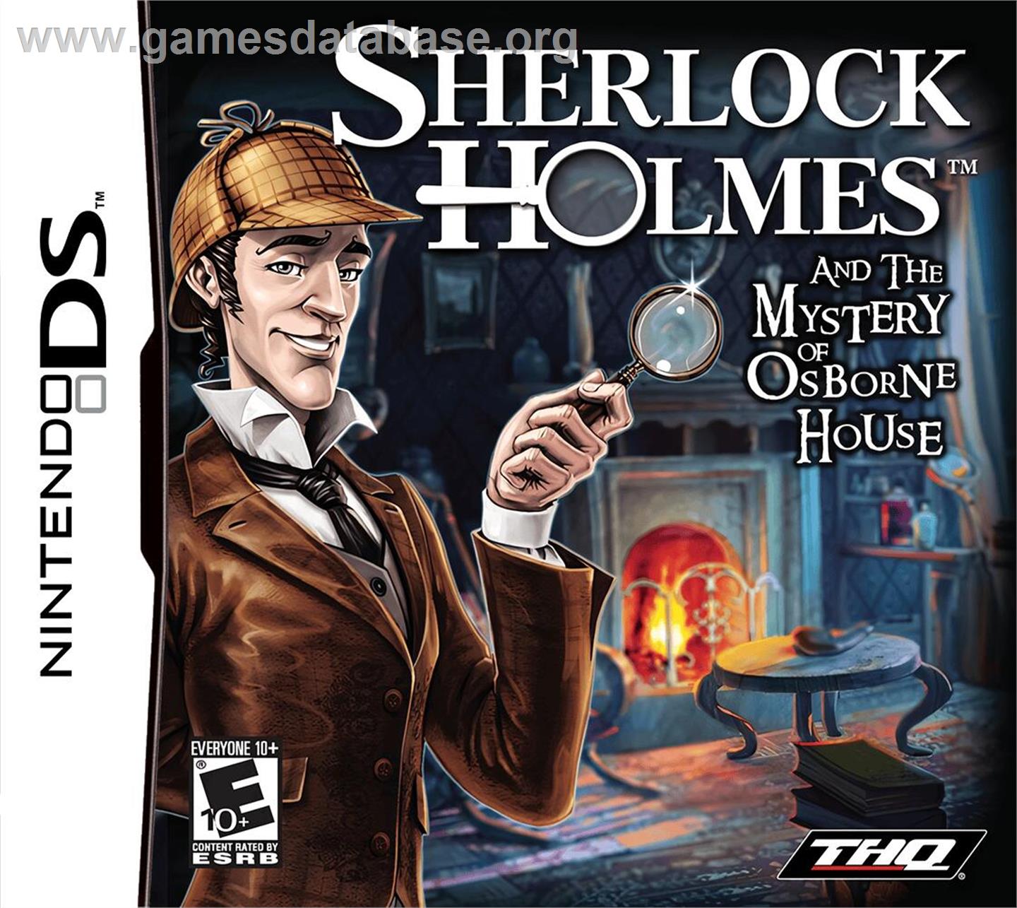 Sherlock Holmes And The Mystery Of Osborne House - Nintendo DS - Artwork - Box