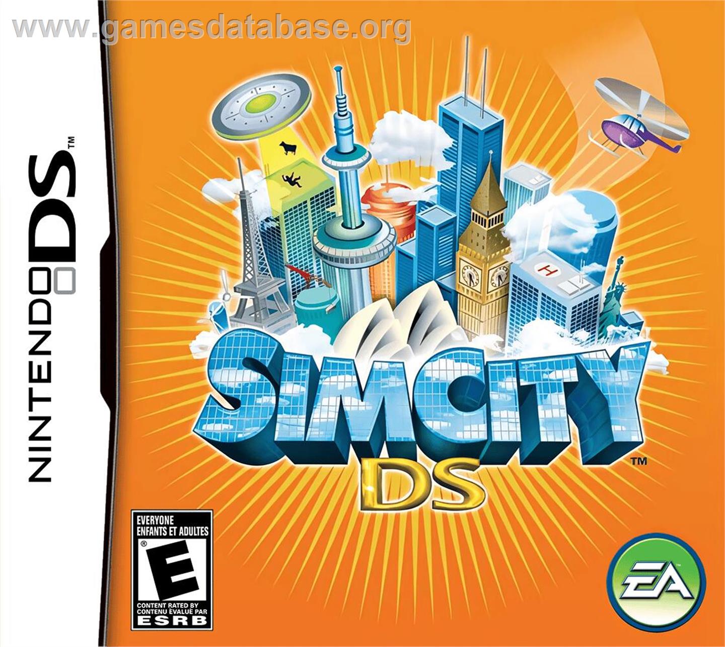 Simcity Ds - Nintendo DS - Artwork - Box