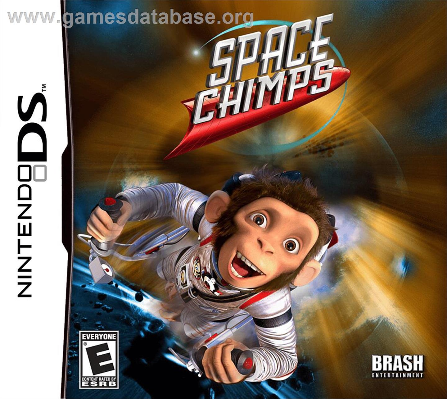 Space Chimps - Nintendo DS - Artwork - Box