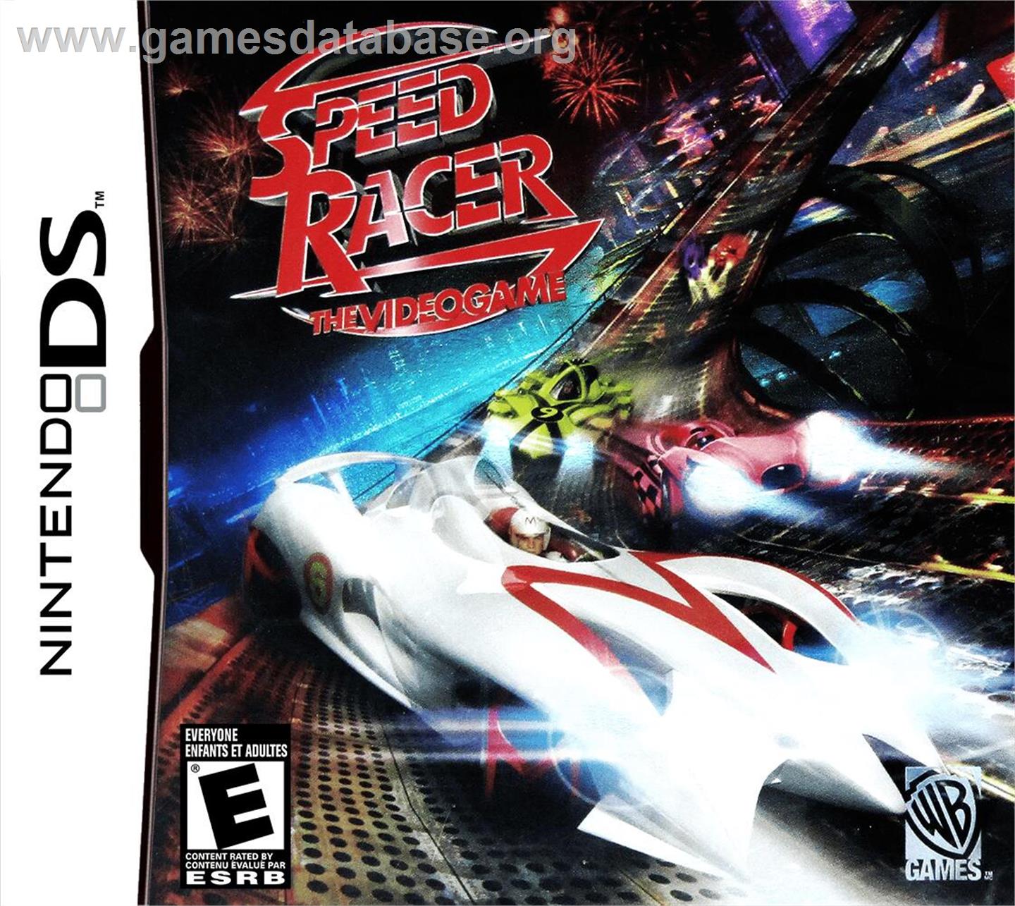 Speed Racer - Le Jeu Vidéo - Nintendo DS - Artwork - Box
