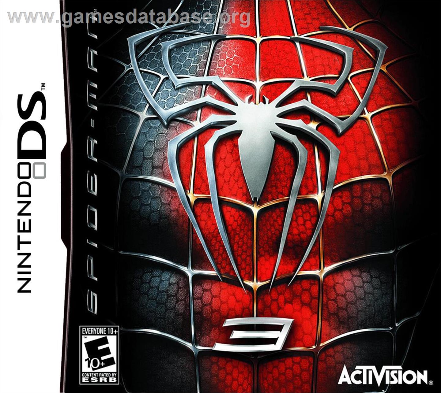 Spider-man 3 - Nintendo DS - Artwork - Box