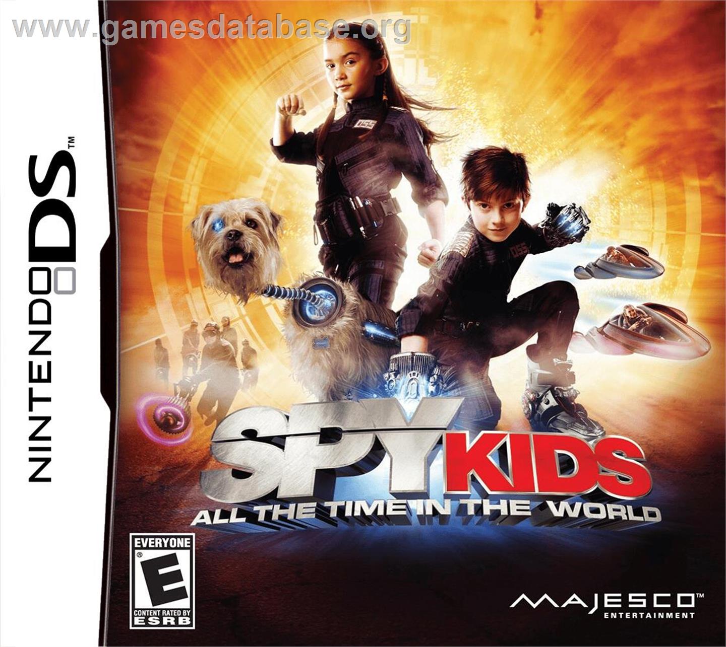 Spy Kids - All The Time In The World - Nintendo DS - Artwork - Box