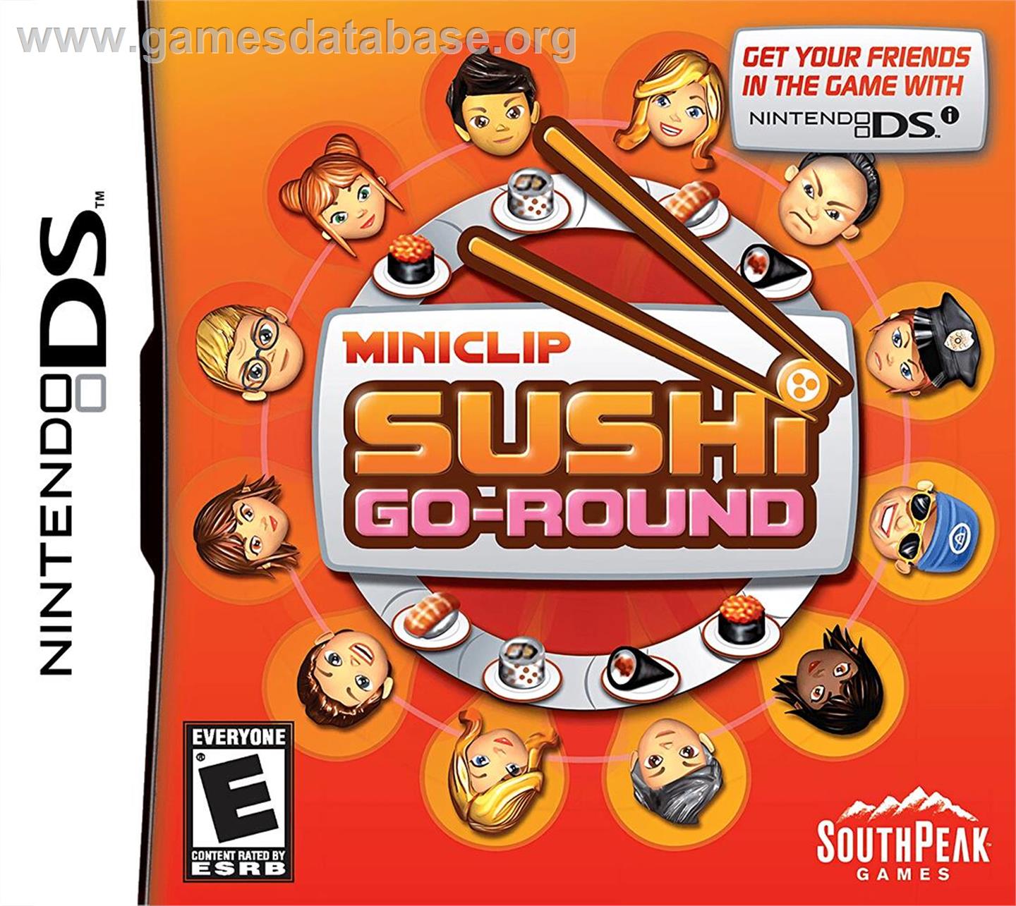 Sushi Go Round - Nintendo DS - Artwork - Box