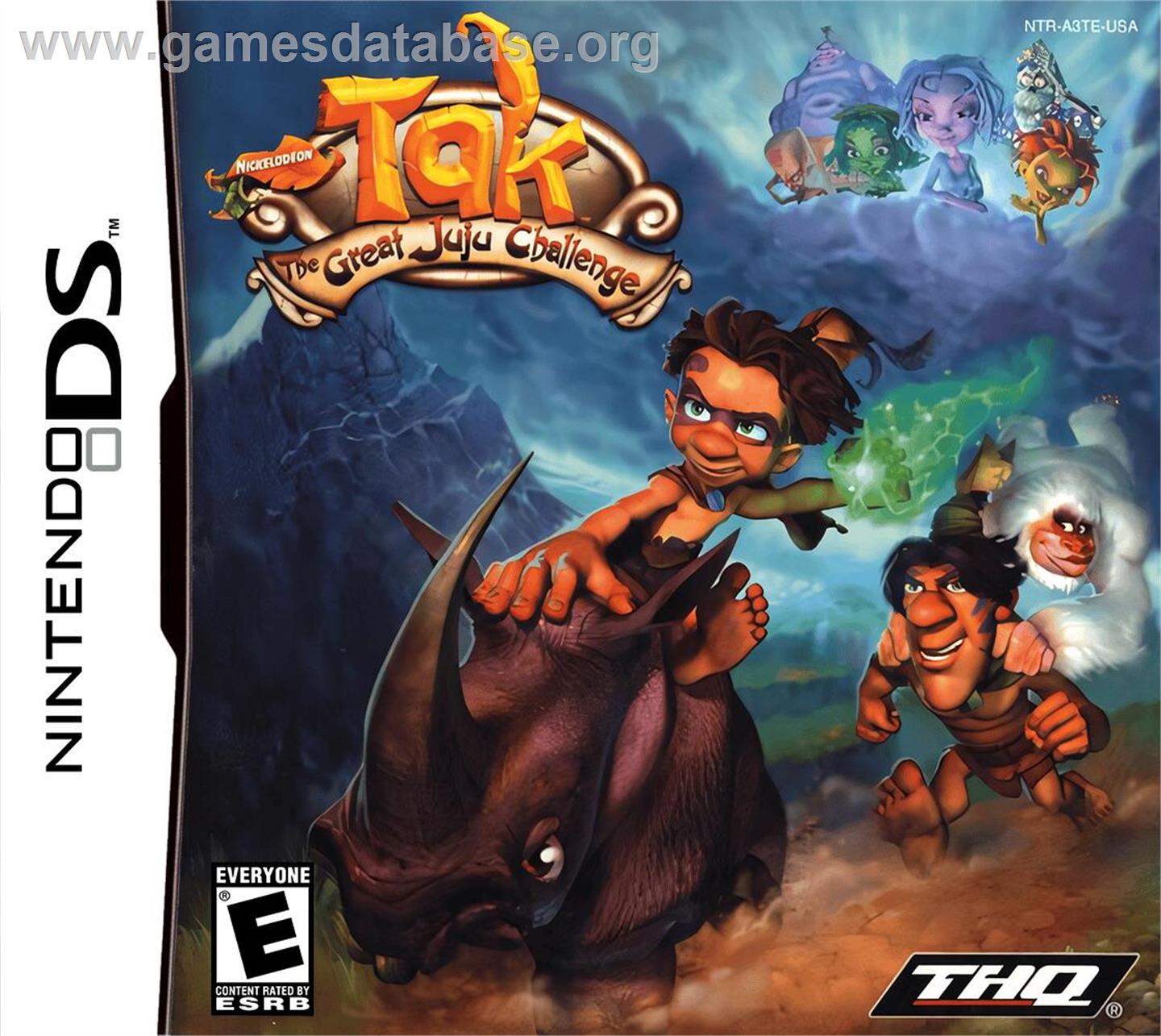 Tak - The Great Juju Challenge - Nintendo DS - Artwork - Box