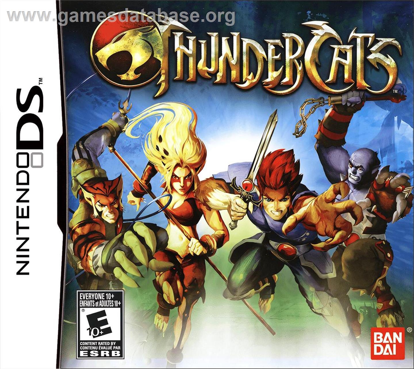 Thundercats - Nintendo DS - Artwork - Box