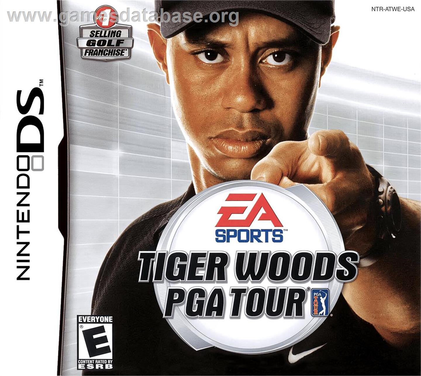 Tiger Woods Pga Tour - Nintendo DS - Artwork - Box