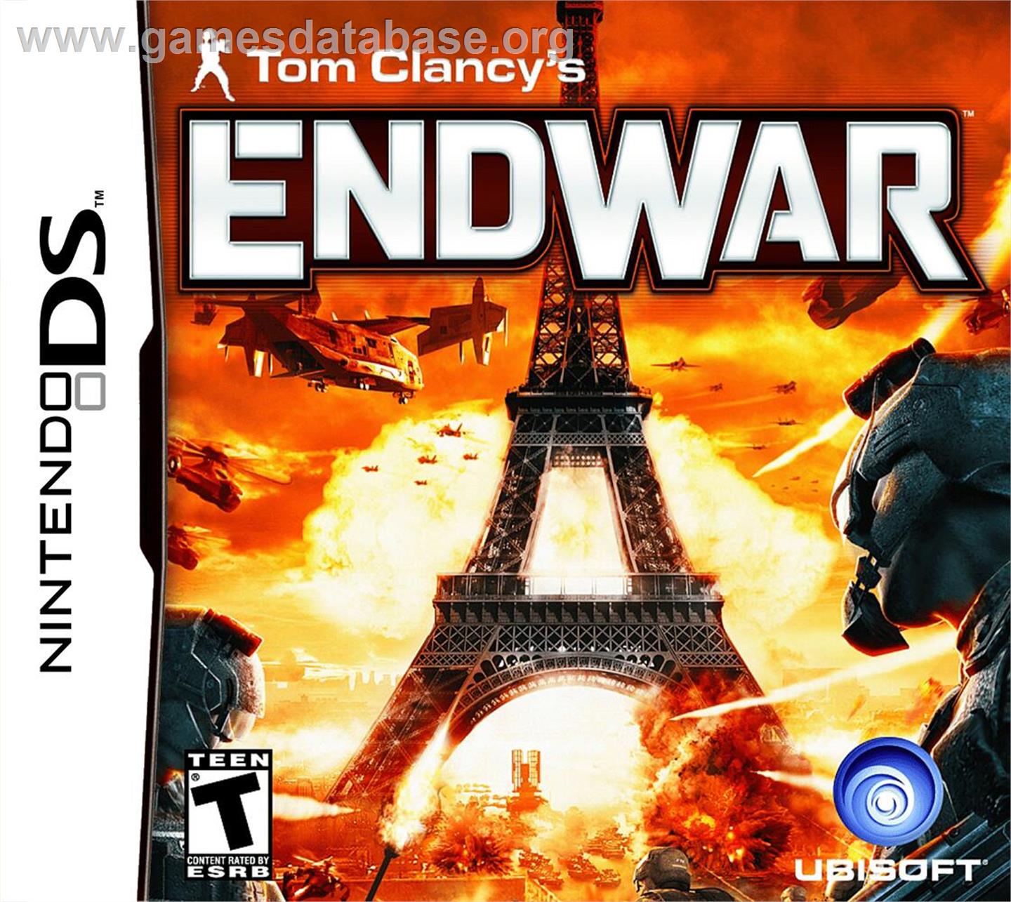 Tom Clancy's Endwar - Nintendo DS - Artwork - Box