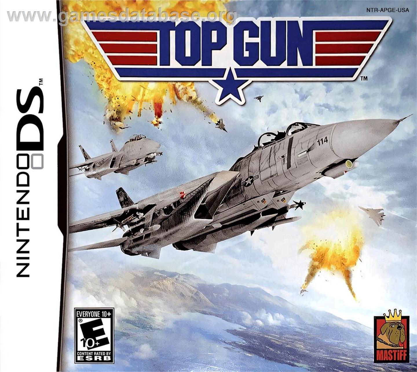 Top Gun - Nintendo DS - Artwork - Box