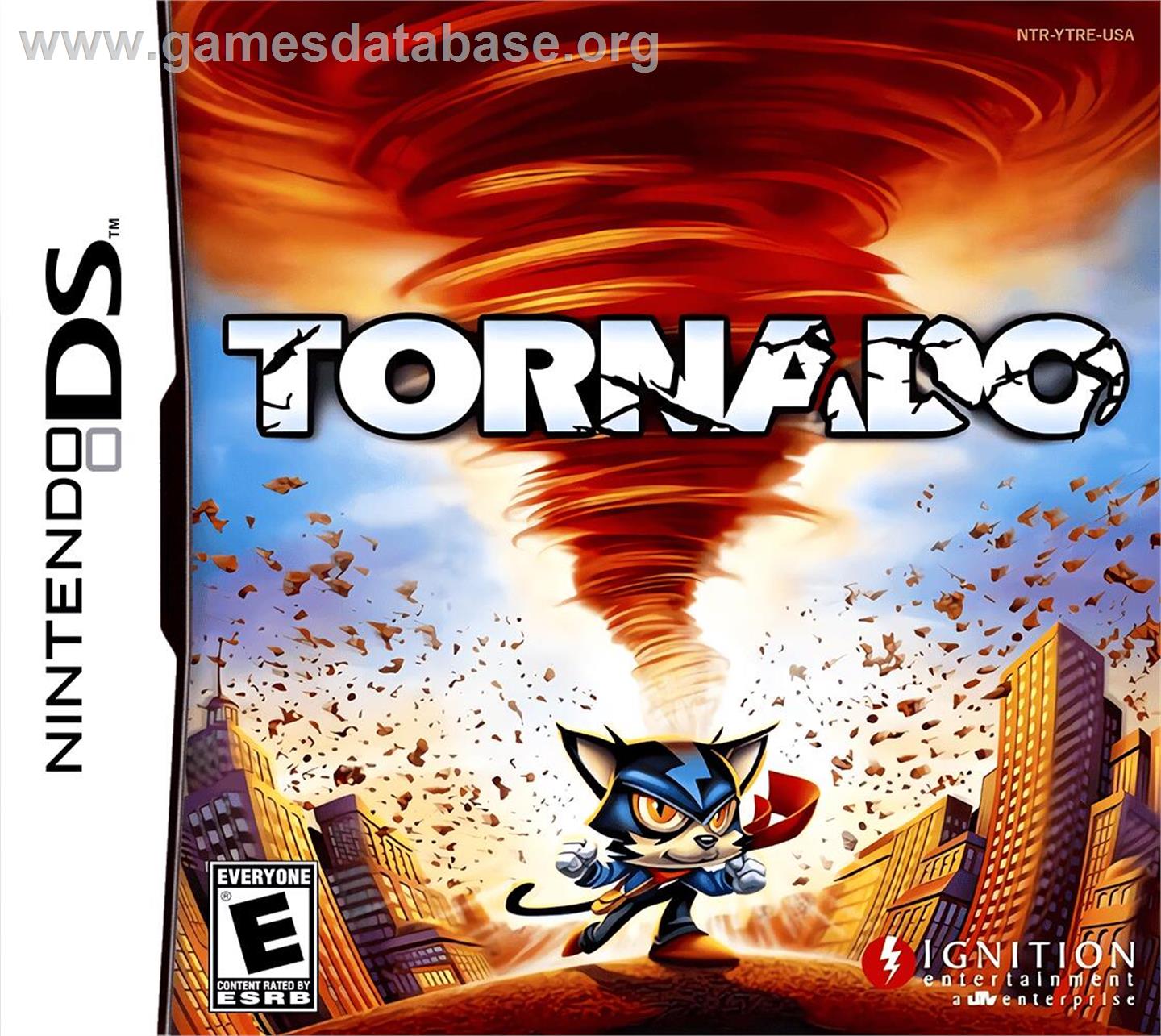 Tornado - Nintendo DS - Artwork - Box