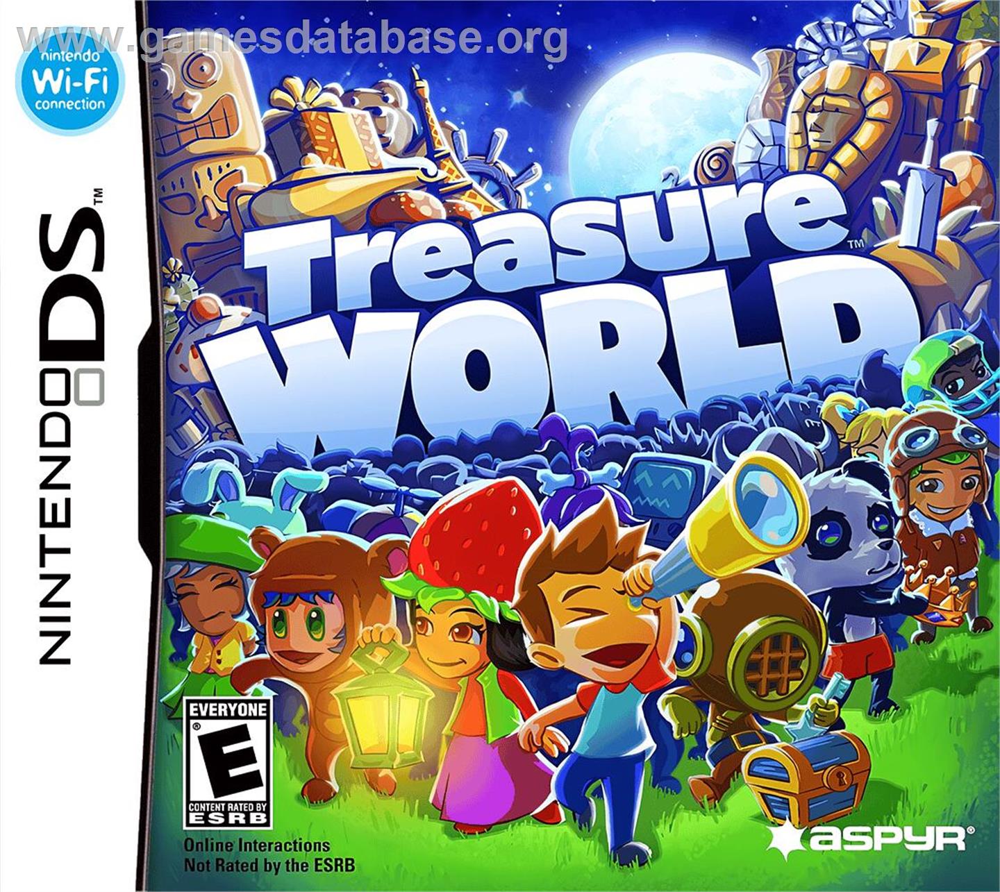 Treasure World - Nintendo DS - Artwork - Box
