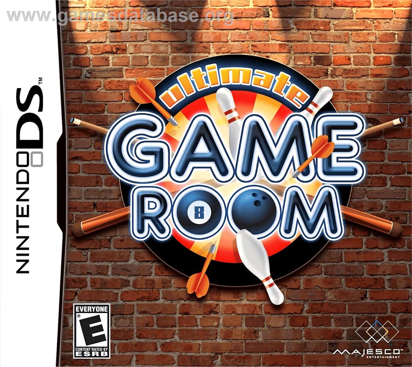 Ultimate Game Room - Nintendo DS - Artwork - Box