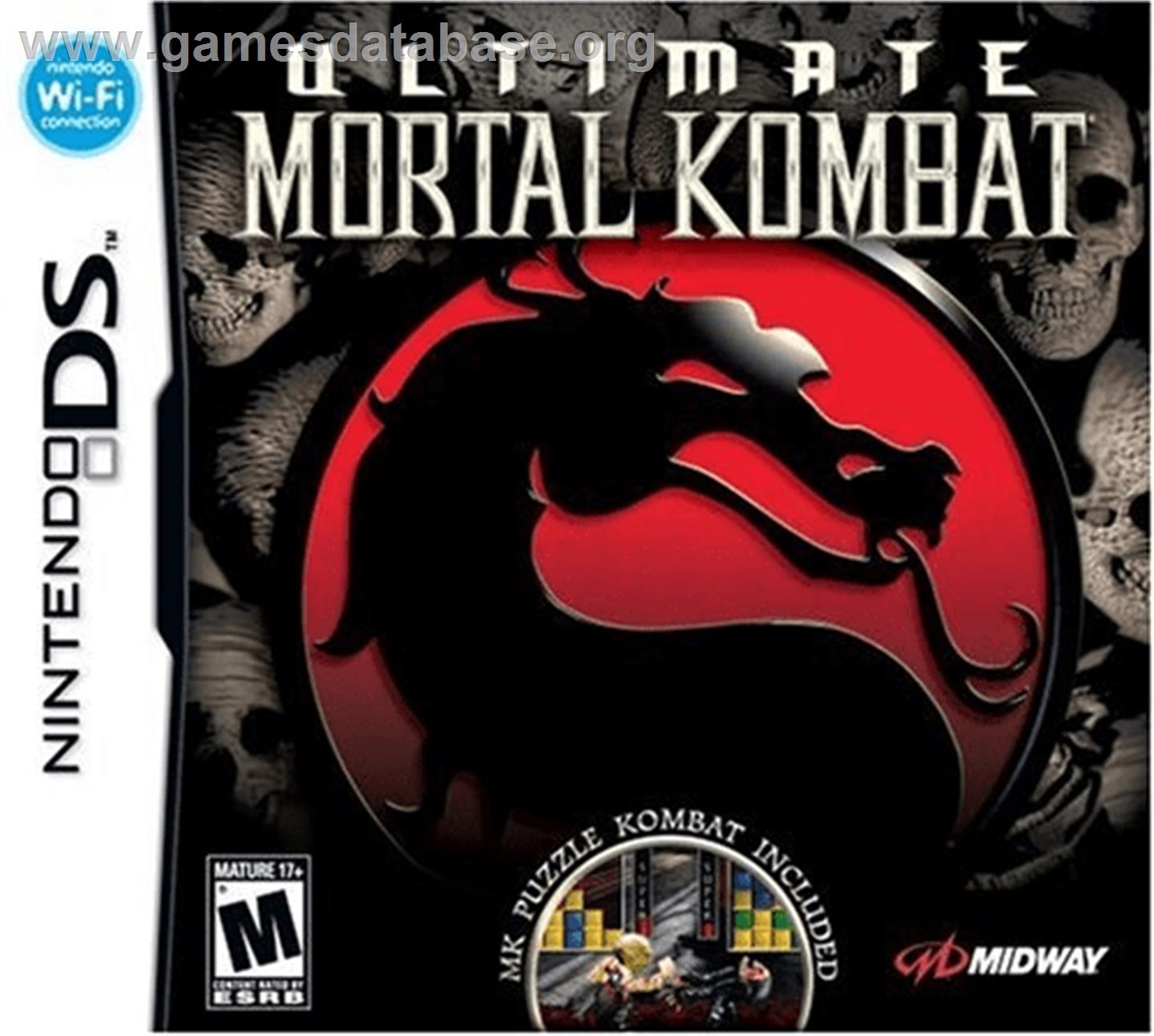Ultimate Mortal Kombat 3 - Nintendo DS - Artwork - Box