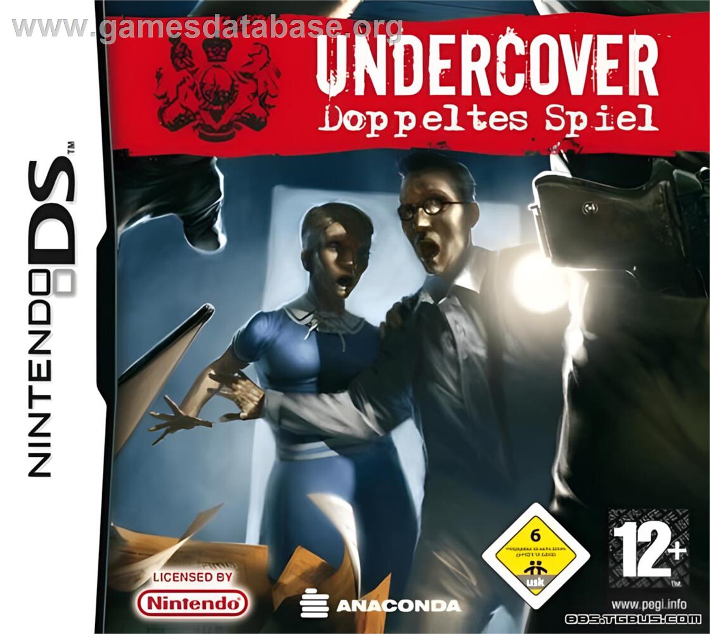Undercover - Dual Motives - Nintendo DS - Artwork - Box