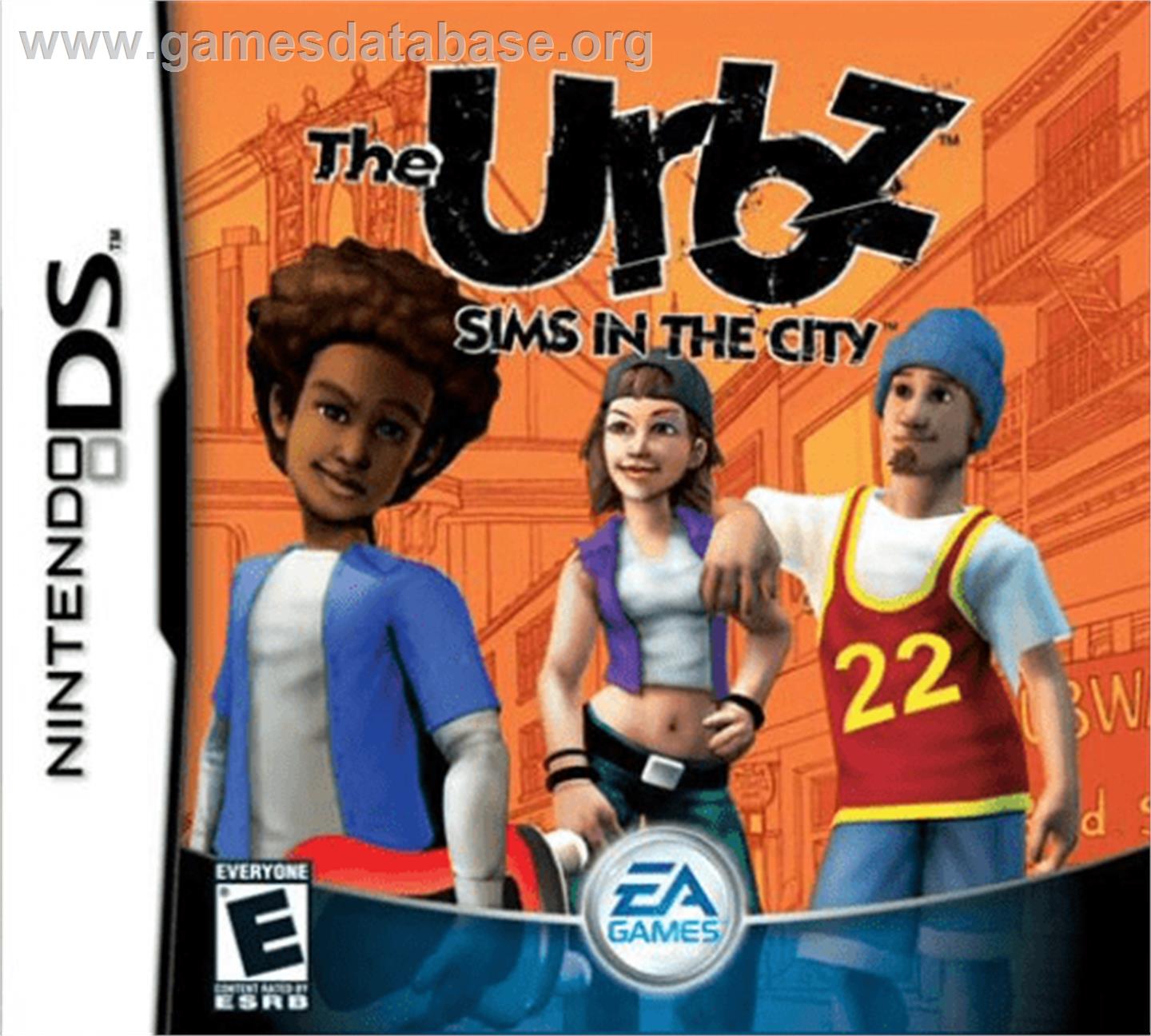 Urbz: Sims in the City - Nintendo DS - Artwork - Box
