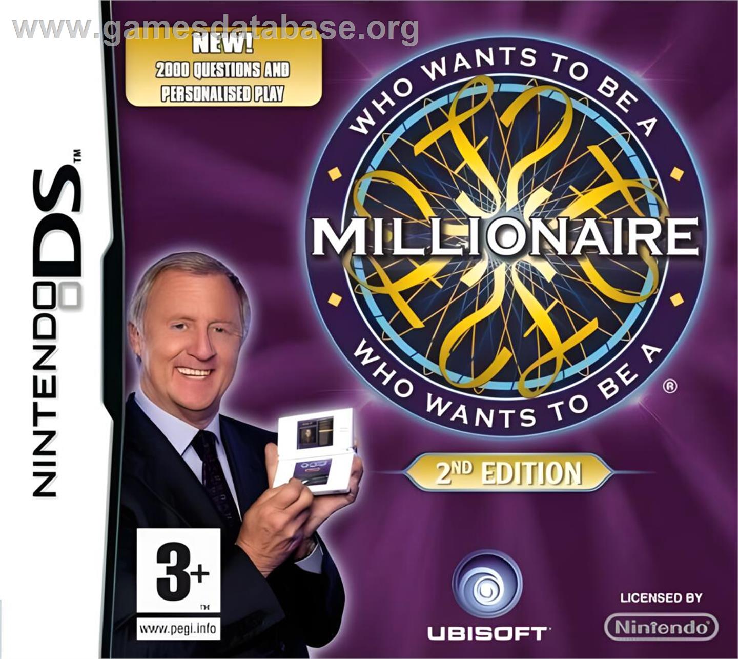Who Wants To Be A Millionaire - 2nd Edition - Nintendo DS - Artwork - Box