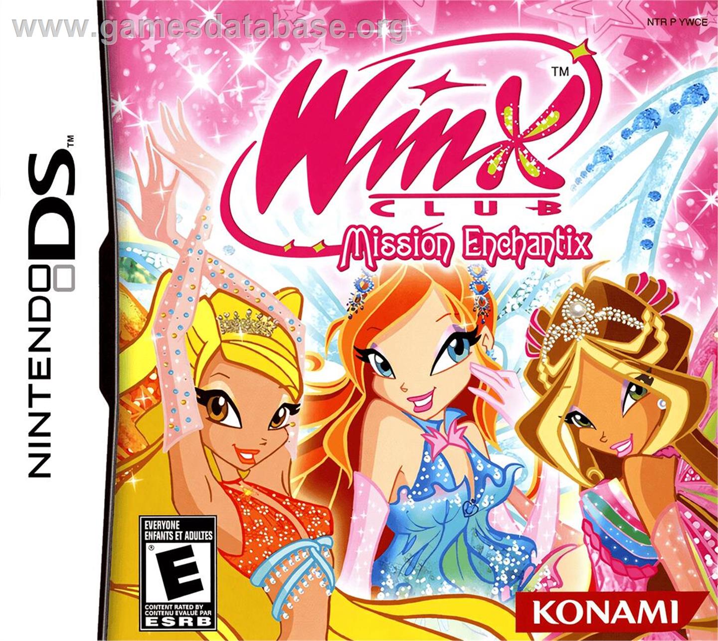 Winx Club - Mission Enchantix - Nintendo DS - Artwork - Box