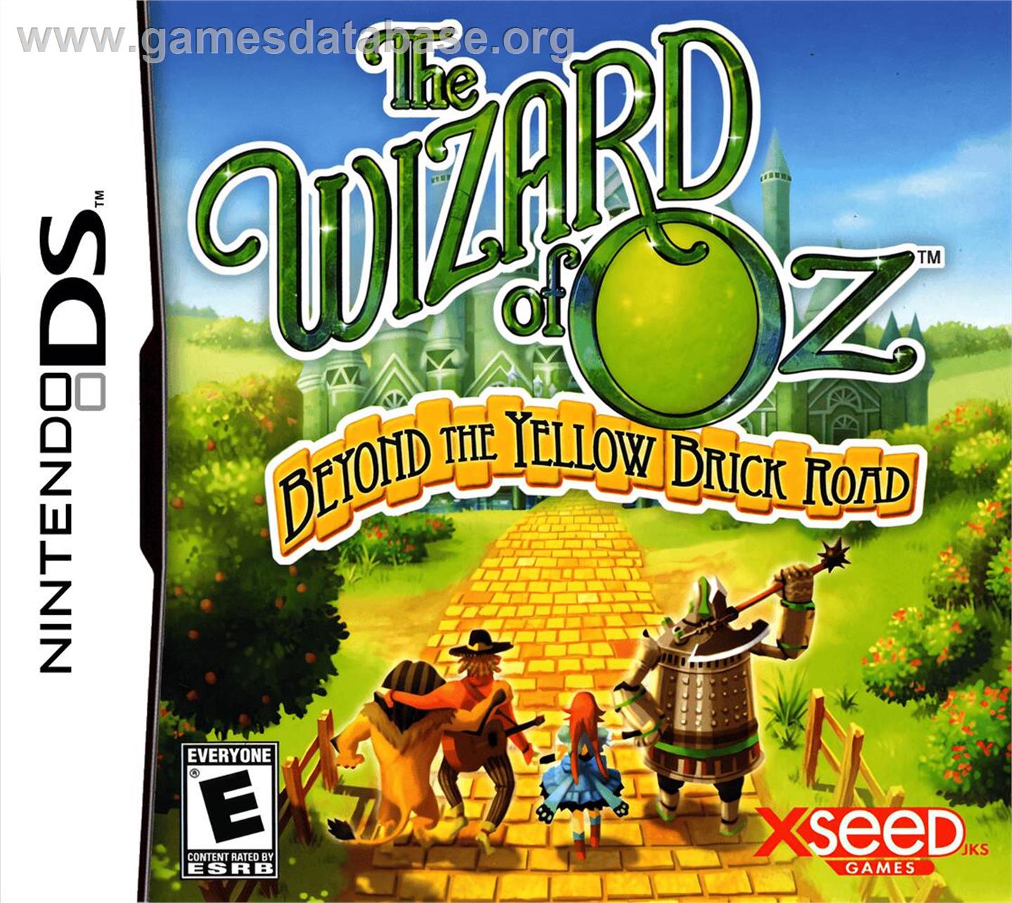 Wizard Of Oz - Beyond The Yellow Brick Road, The - Nintendo DS - Artwork - Box