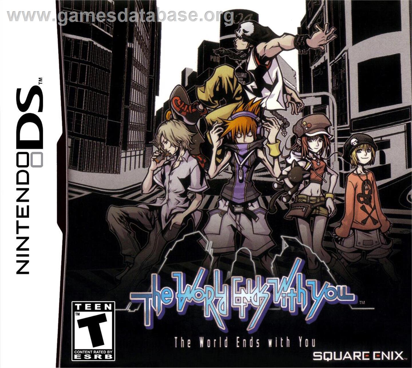 World Ends With You, The - Nintendo DS - Artwork - Box