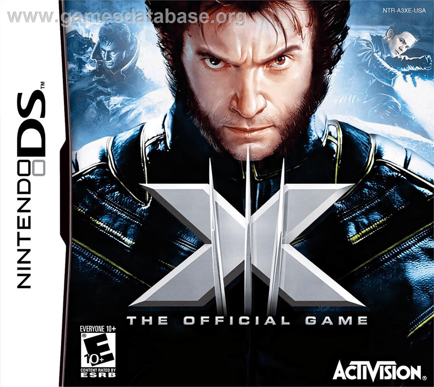 X-men - The Official Game - Nintendo DS - Artwork - Box