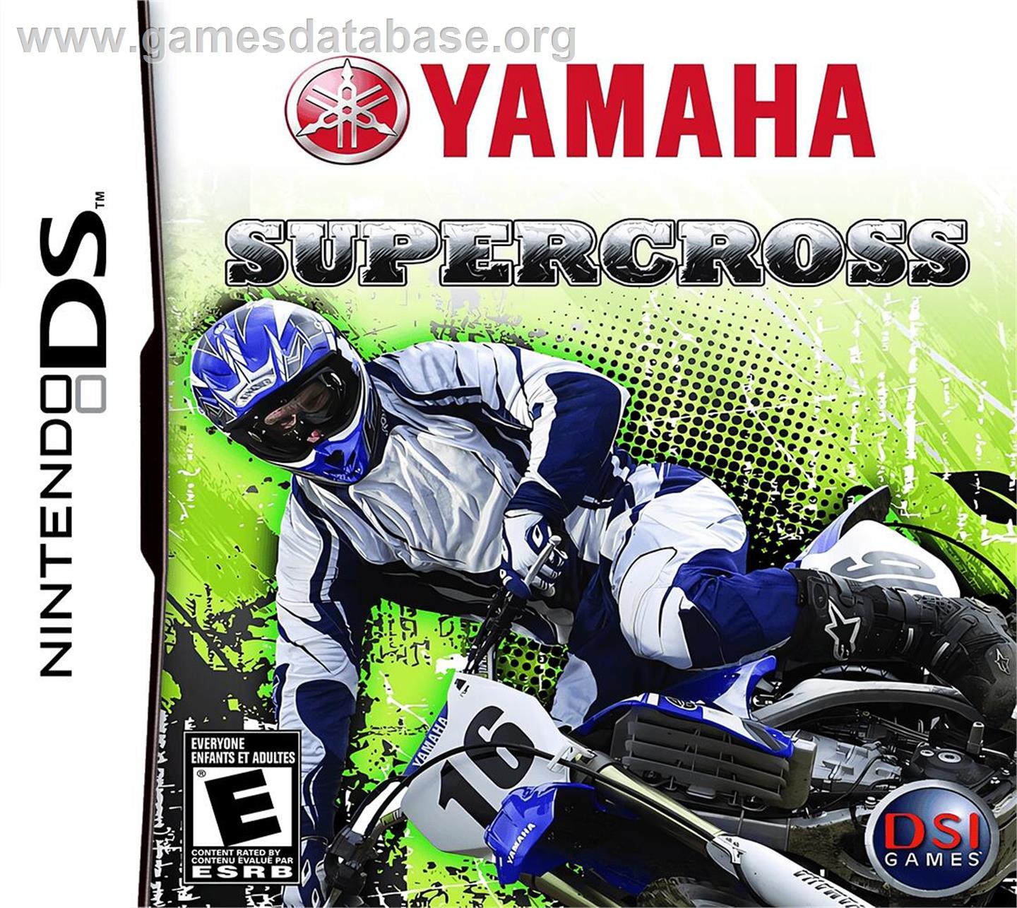 Yamaha Supercross - Nintendo DS - Artwork - Box
