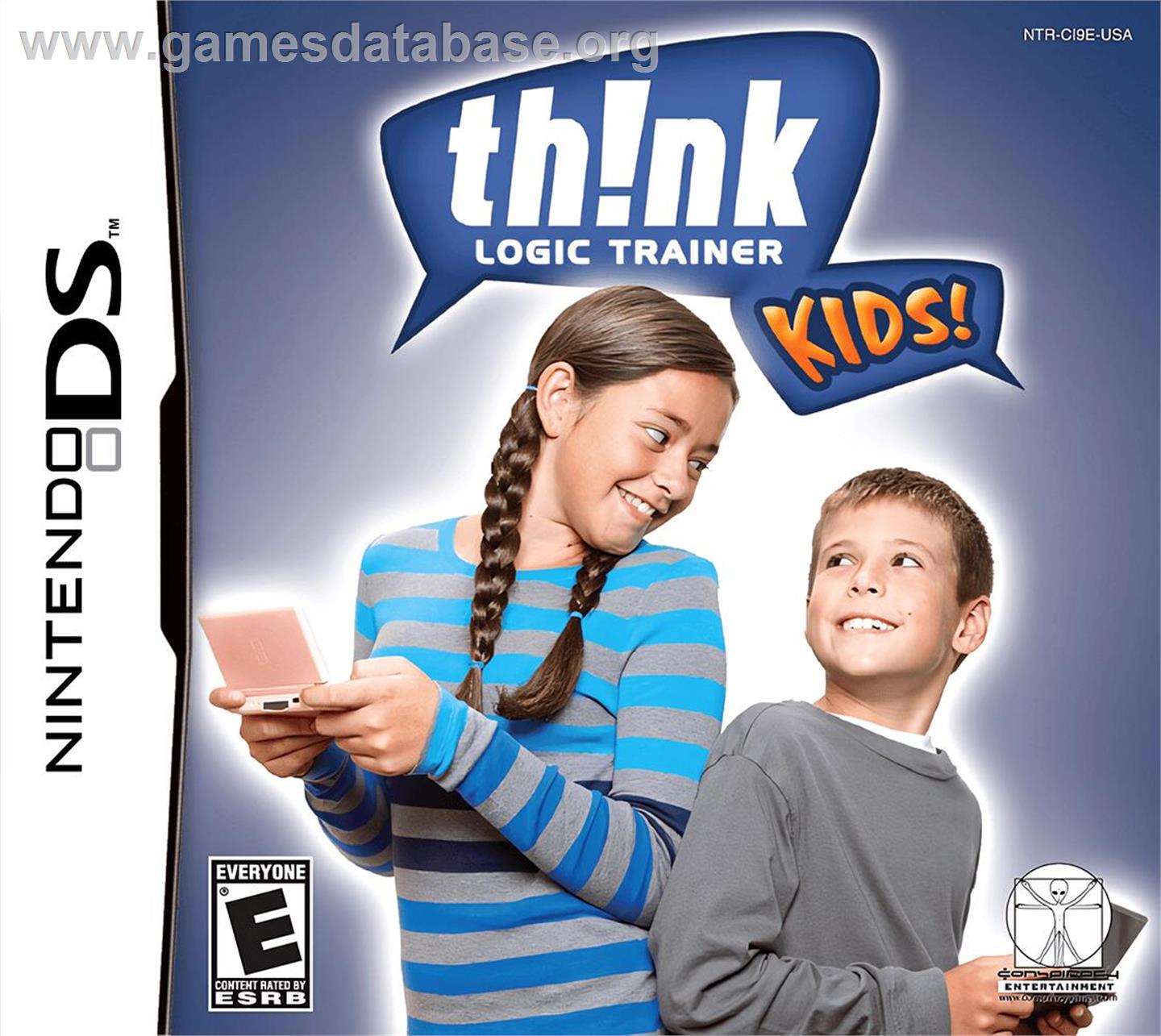 th!nk - Logic Trainer - KIDS! - Nintendo DS - Artwork - Box