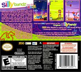 Box back cover for Bandz Mania on the Nintendo DS.