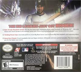 Box back cover for Bigs 2, The on the Nintendo DS.