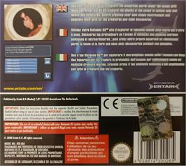 Box back cover for Deep Sea Aquarium By Ds on the Nintendo DS.