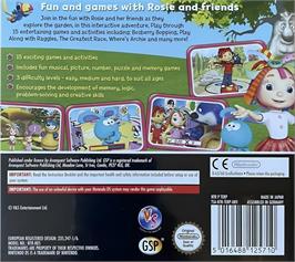 Box back cover for Everything's Rosie on the Nintendo DS.