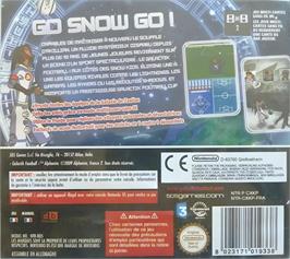 Box back cover for Galactik Football on the Nintendo DS.