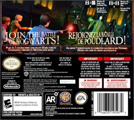 Box back cover for Harry Potter Et Les Reliques De La Mort - Deuxième Partie on the Nintendo DS.